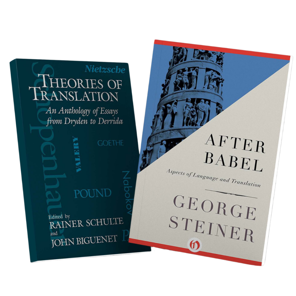 Two book covers showcasing the power of book translation services at Hambone Publishers.